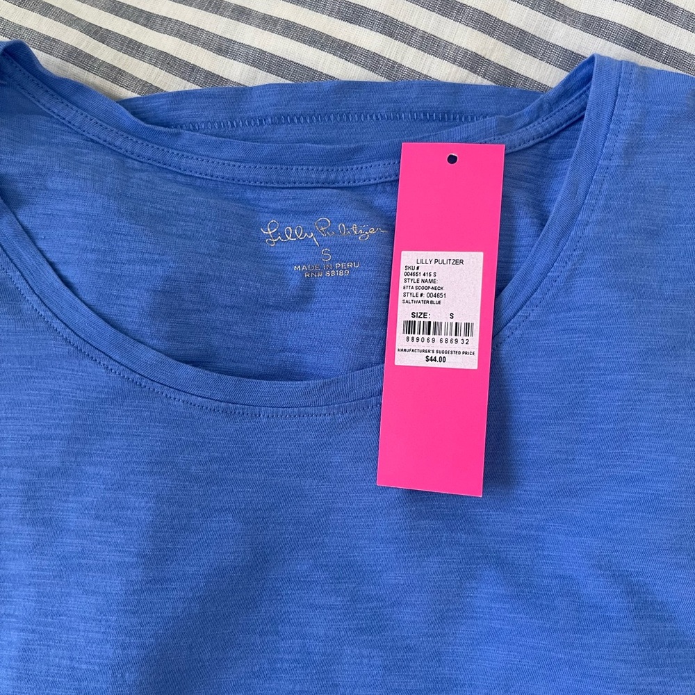 Lilly Pulitzer Scoop Neck Etta sz Small - Picture 10 of 10